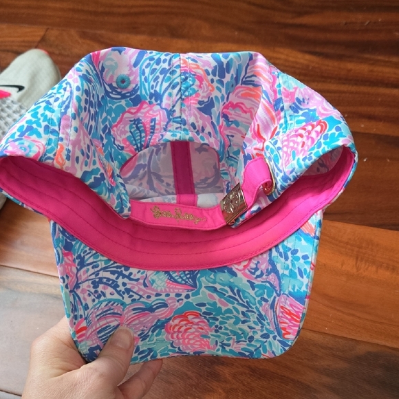 Lilly Patterned Baseball Cap - Picture 2 of 2